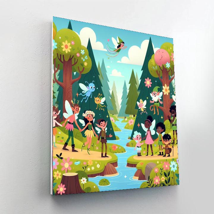 Adventure In The Fairytale Forest Paint By Number