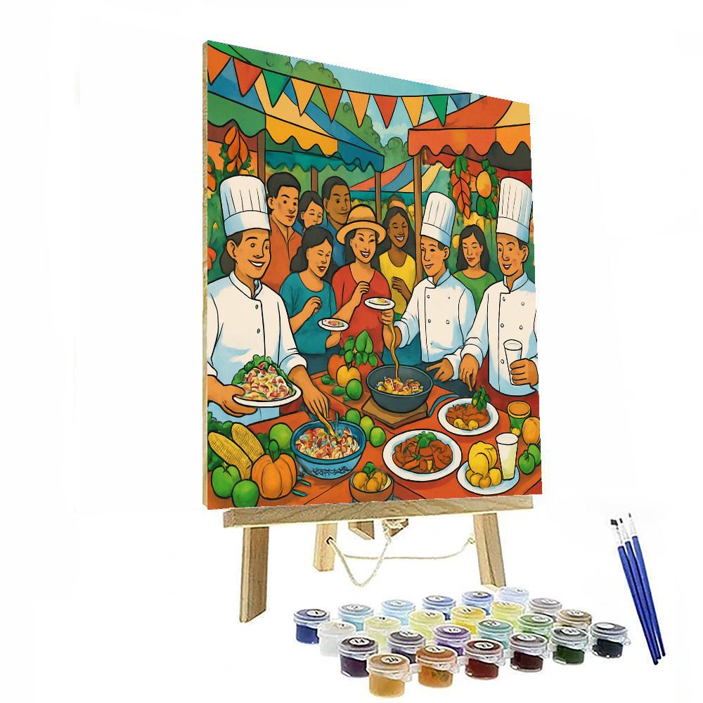 Lima Gastronomy Festival - Peru Paint By Number