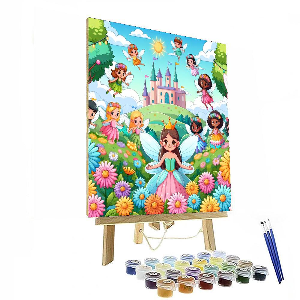 Mystical Fairy World Painting Number Kit