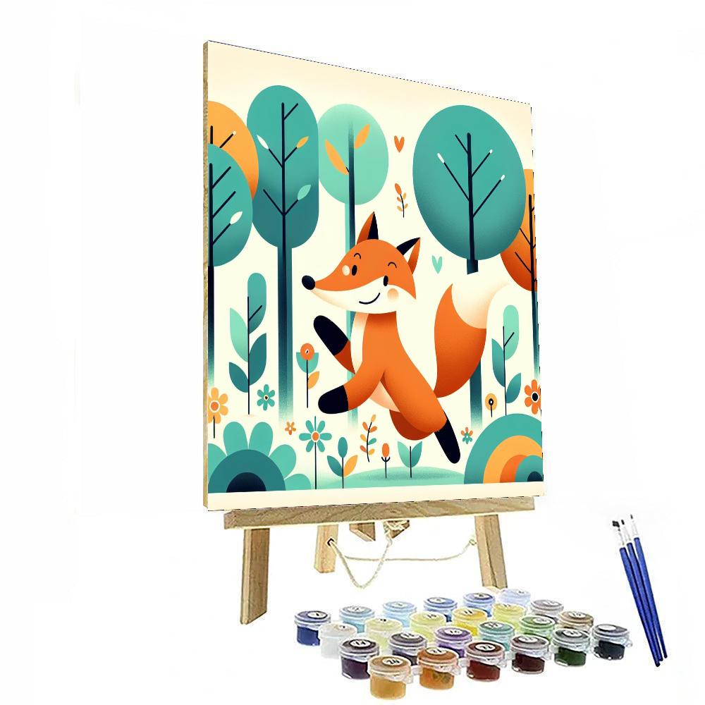Merry Fox Paint By Numbers Kits