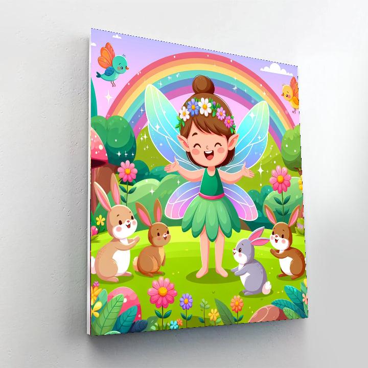 Fairy Tale Adventure Land Painting Number Kit