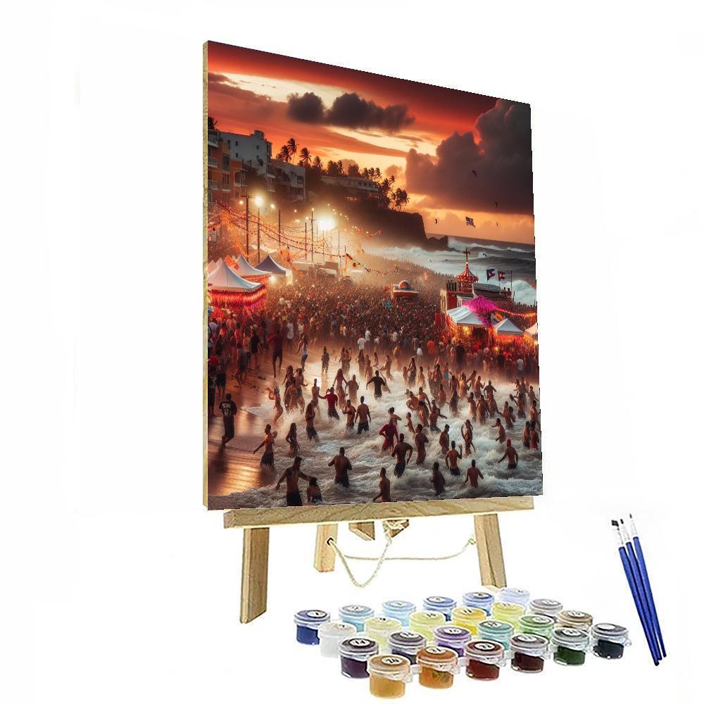 Día De San Juan - San Juan, Puerto Rico Paint By Number