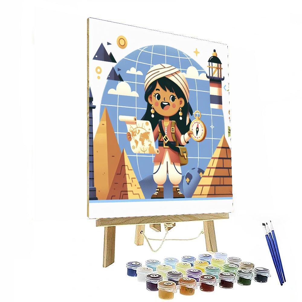 Historic Explorer Expedition Paint By Numbers Kits
