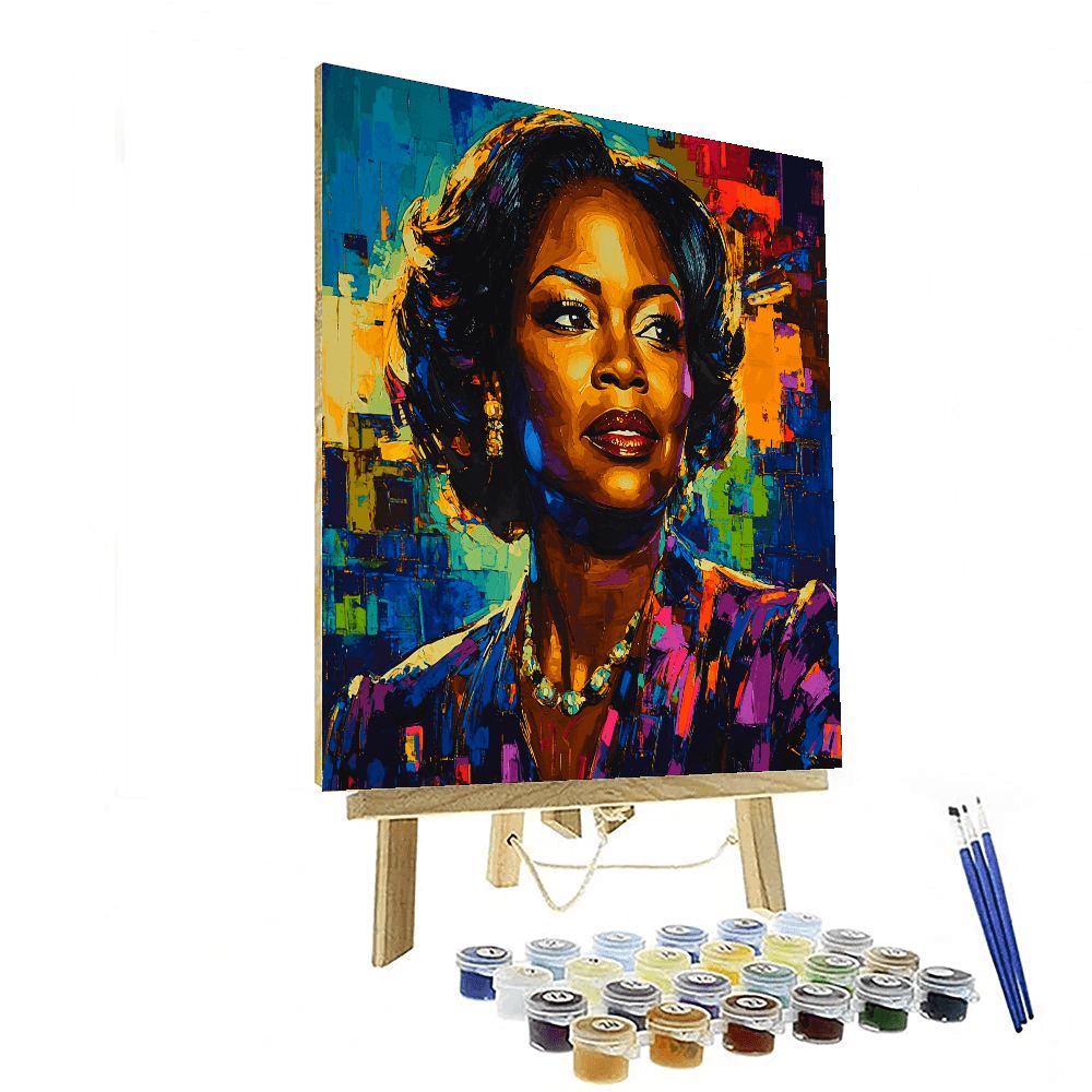Viola Davis: The Powerful Advocate Of Change Paint By Numbers
