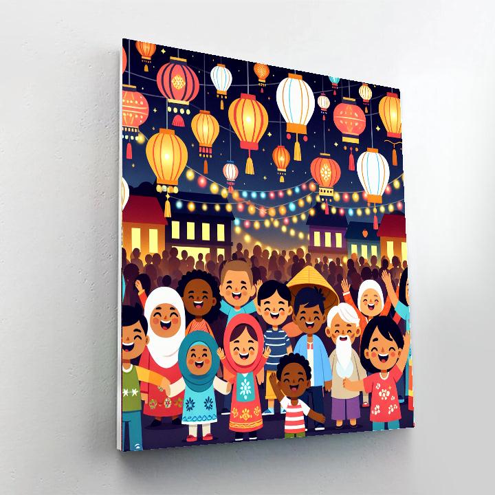 Festival Of Light Delight Paint By Color