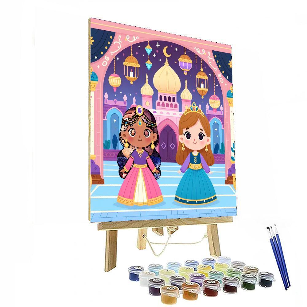 Princess's Enchanted Ball Paint By Numbers Kits