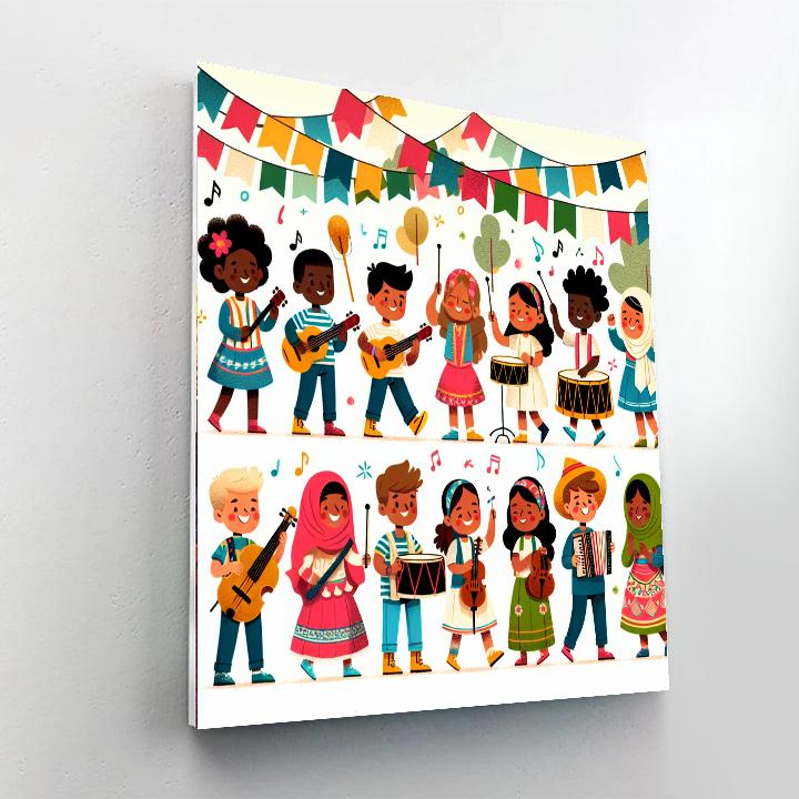 Colorful Festival Celebrations Paint By Numbers Kits
