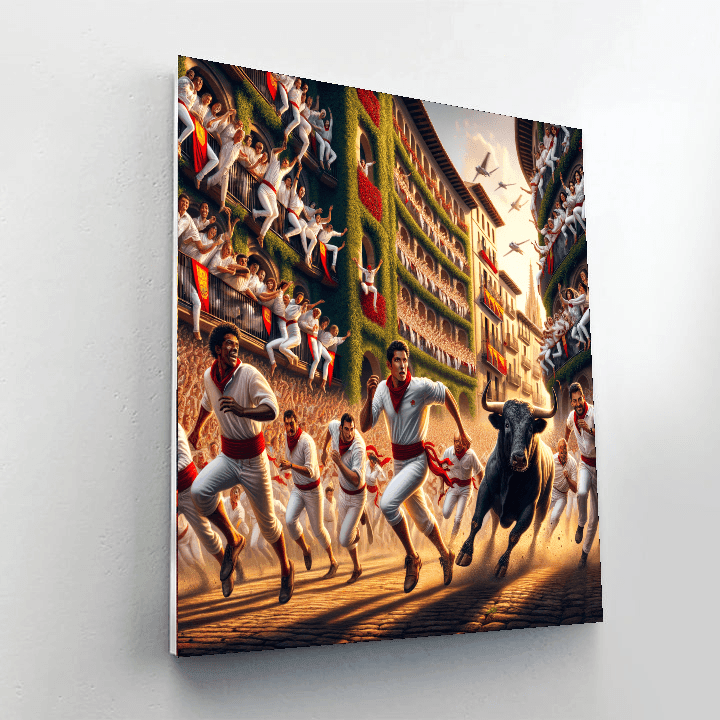 San Fermín Festival Paint By Number
