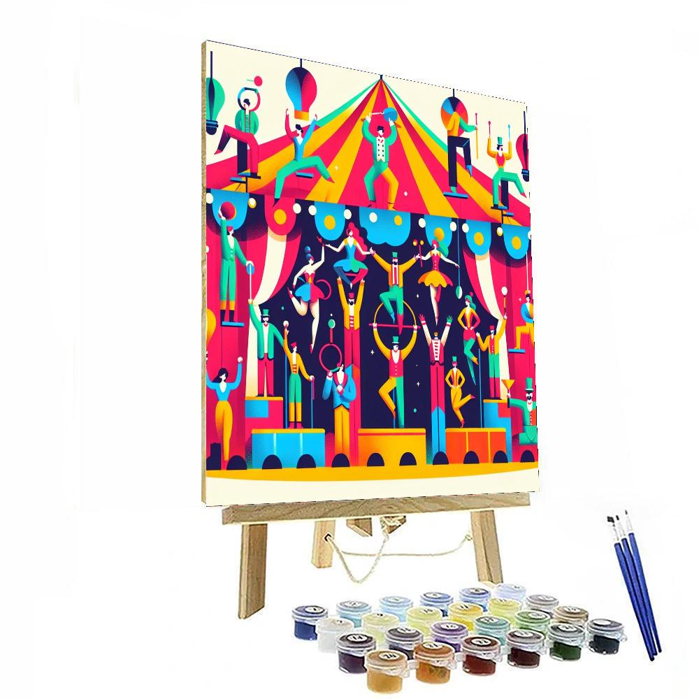 Circus Wonders Spectacle DIY Paint By Numbers