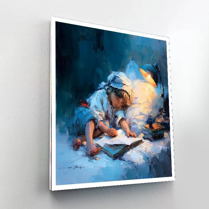 A Mother’s Journal Number Painting