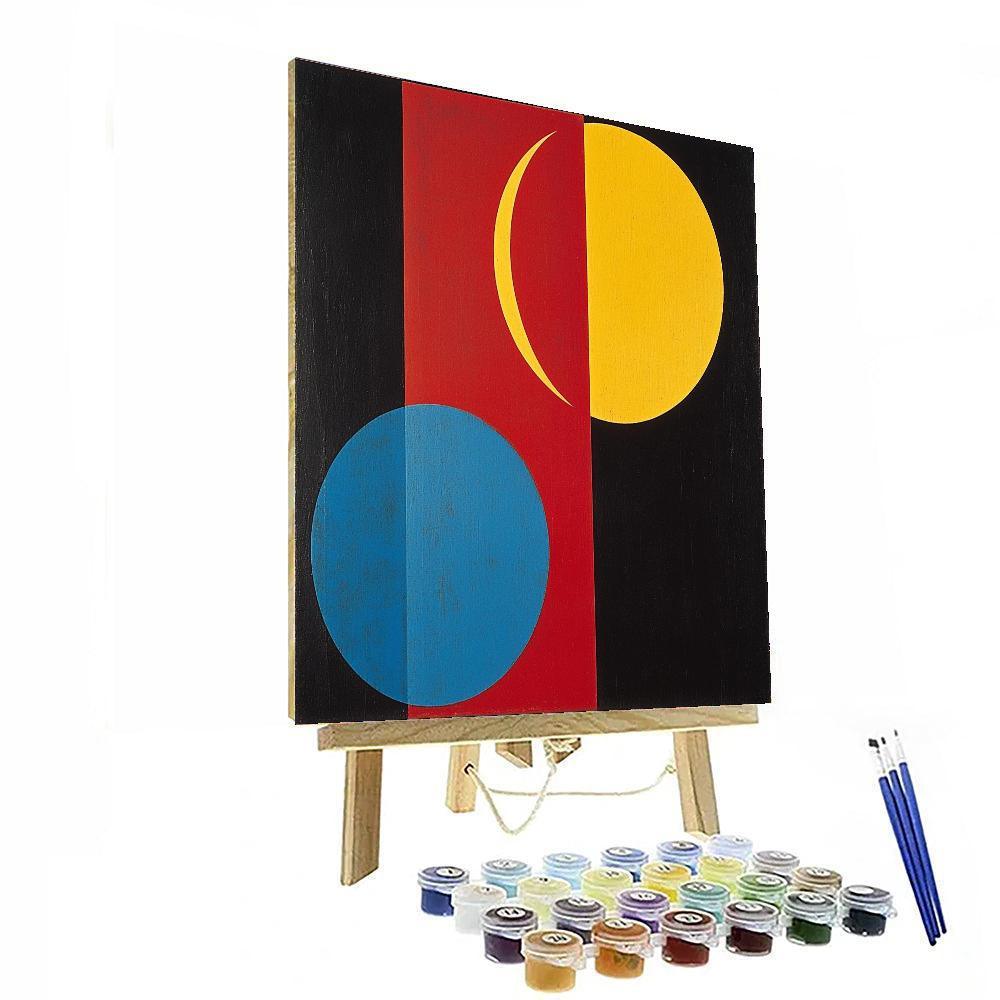 Kazimir Malevich Inspired Geometry Of Emotion  Number Painting