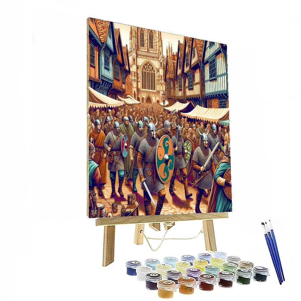 Jorvik Viking Festival - York, Uk DIY Paint By Numbers