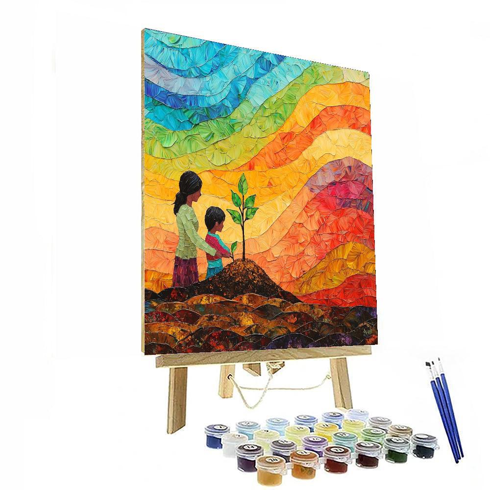 Growing Love Numbered Painting Kits
