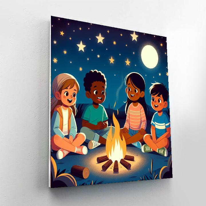 Starlit Stories Painting Number Kit