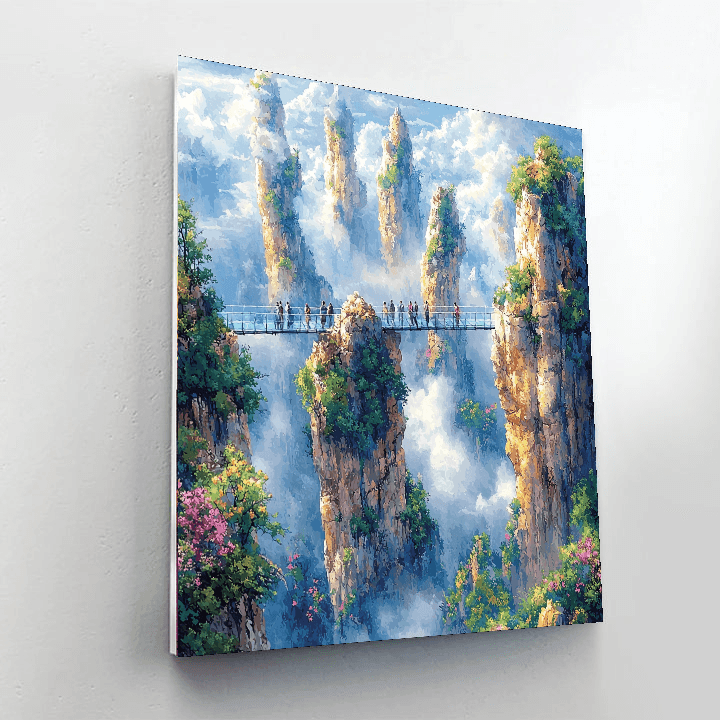 Zhangjiajie National Forest Park Paint By Numbers