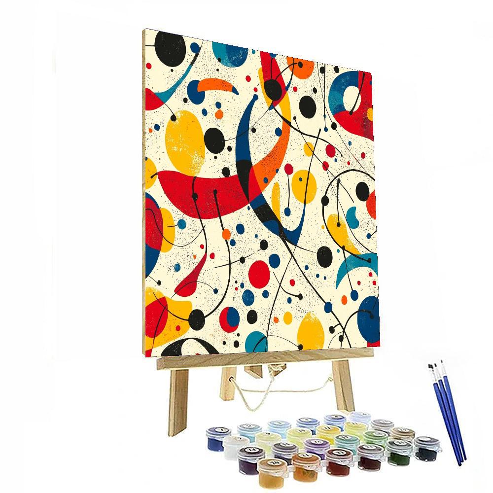 Joan Miró Inspired The Colorful Journey  Paint By Color