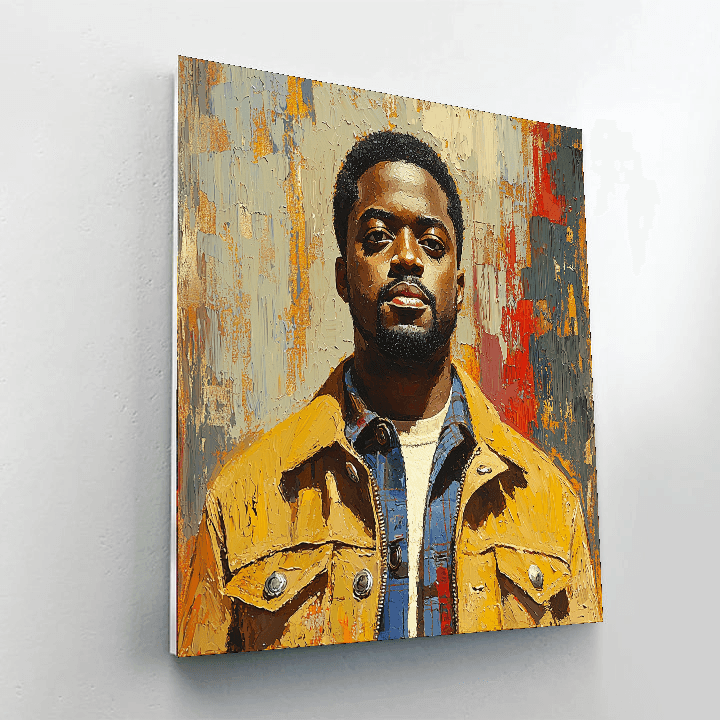 Daniel Kaluuya: The Poetic Voice Of Change Painting By Numbers Kit