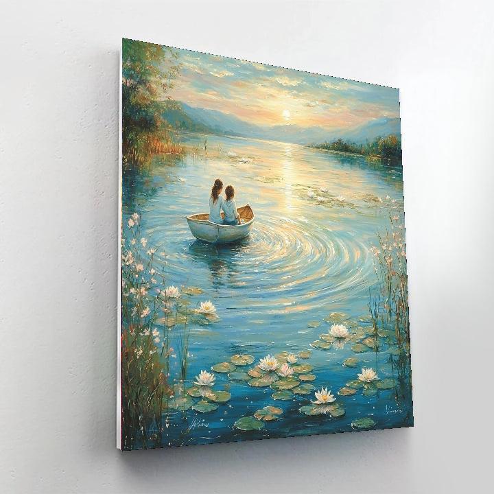Sailing On Dreams DIY Paint By Numbers