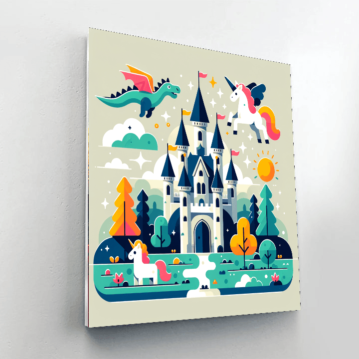 Enchanted Kingdom Escape Paint By Numbers Kits