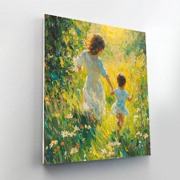 Summer Meadow Playtime Paint By Number