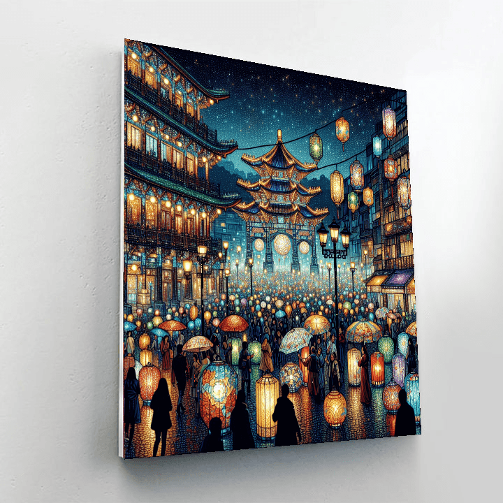 Taipei Lantern Festival - Taipei Number Painting