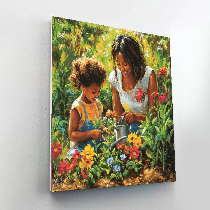 Gardening Together DIY Paint By Numbers