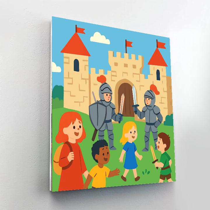 The Medieval Adventure Paint By Number