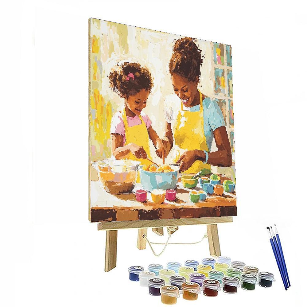 Mom's Little Helper Paint By Numbers