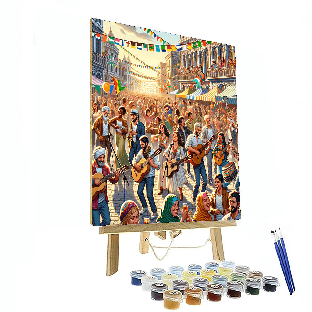 La Fête De La Musique Paint By Number