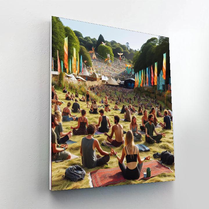 The Big Chill Festival Paint By Color