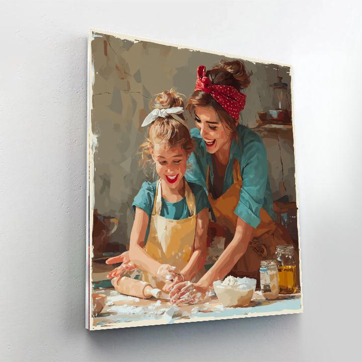 Cherished Moments In The Kitchen DIY Paint By Numbers