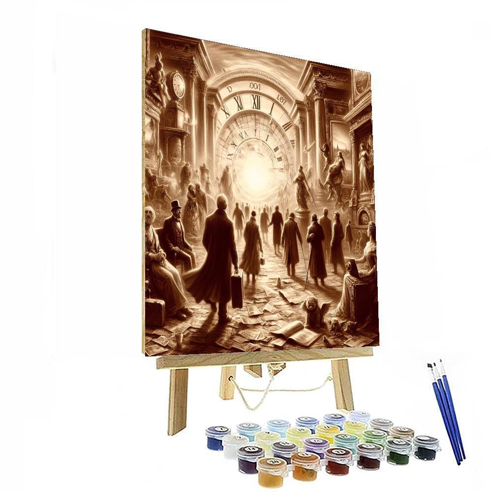 Historic Time Traveler Paint By Color