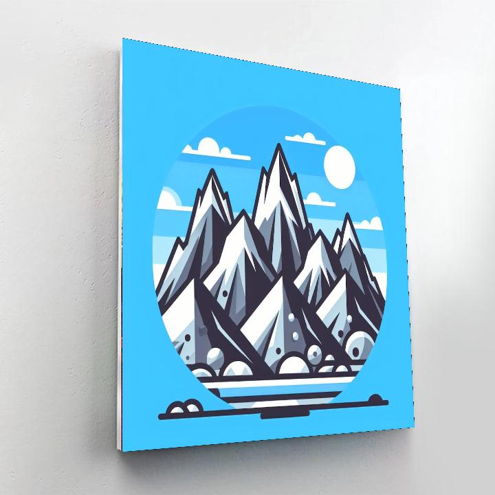 Rocky Mountains Numbered Painting Kits