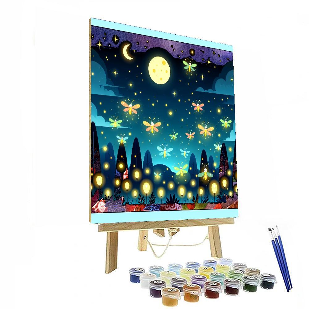 Firefly Nightlight Parade DIY Paint By Numbers