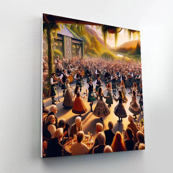 Celtic Gathering - Scotland Numbered Painting Kits