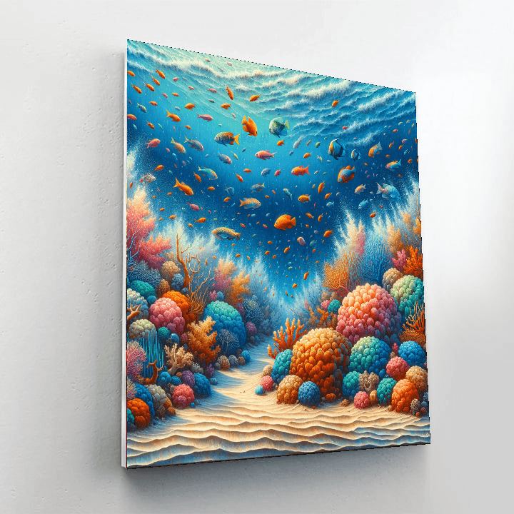 Underwater Dreamscape Paint By Numbers