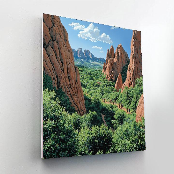 Eldorado Canyon Numbered Painting Kits