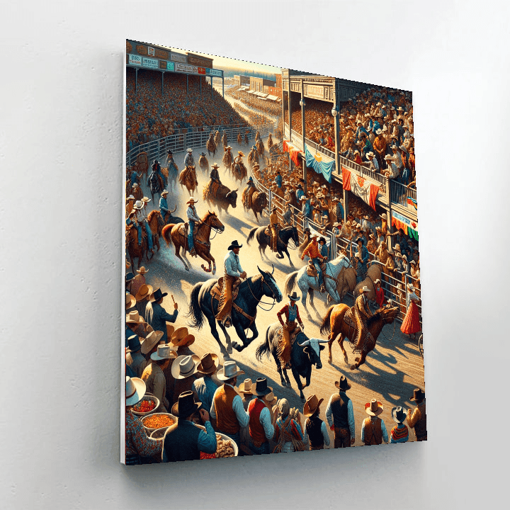 Calgary Stampede - Canada Paint By Numbers Kits