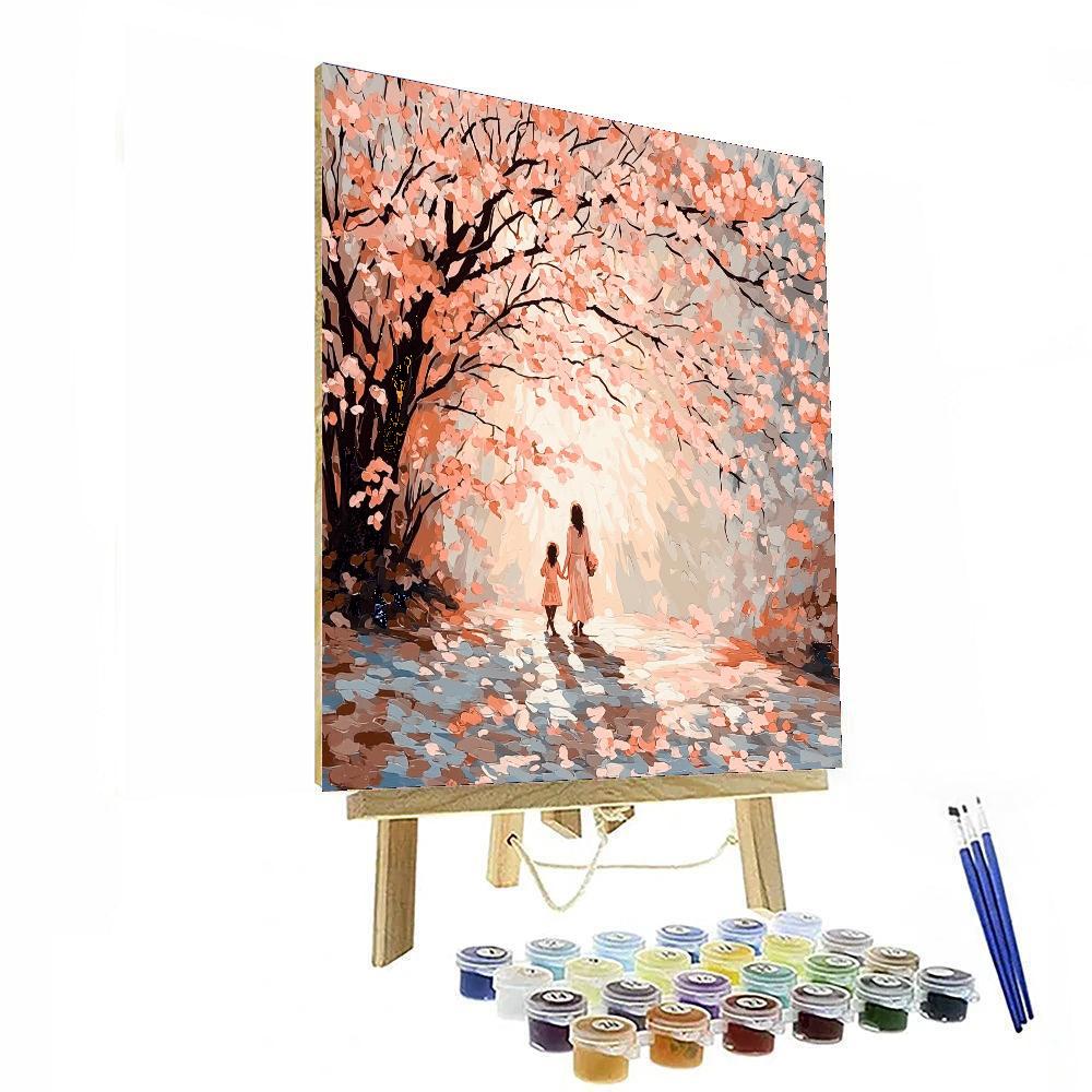 Under The Blossom Arch Paint By Number