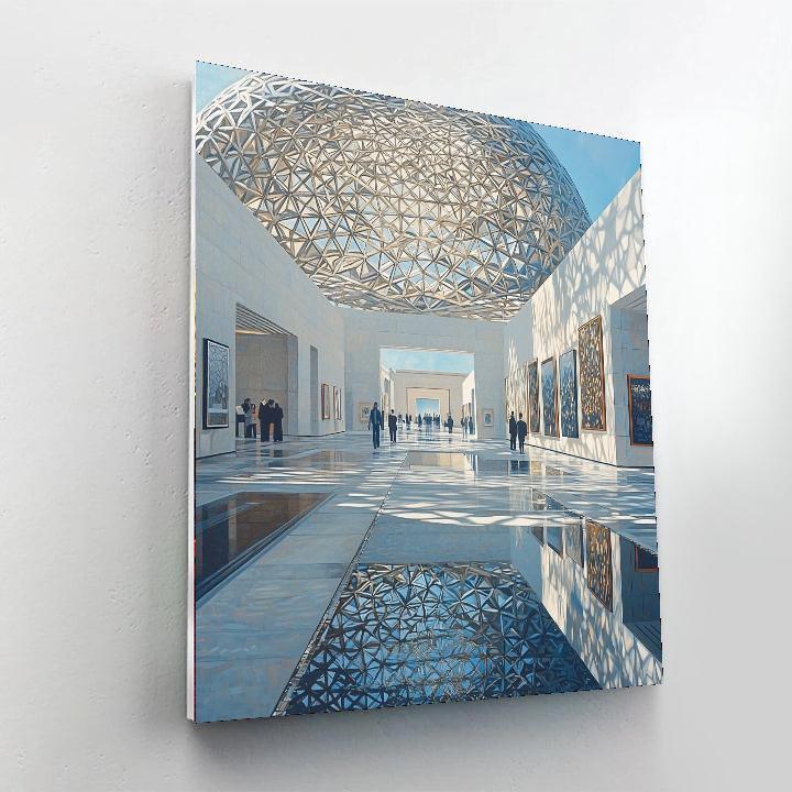 Louvre Abu Dhabi - Abu Dhabi Paint By Numbers