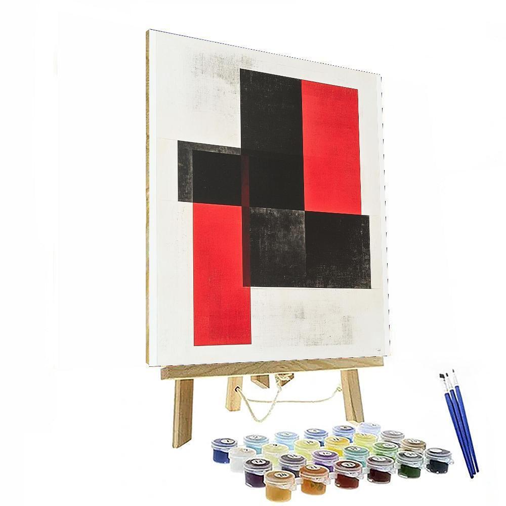 Kazimir Malevich Inspired Supreme Silence  Numbered Painting Kits
