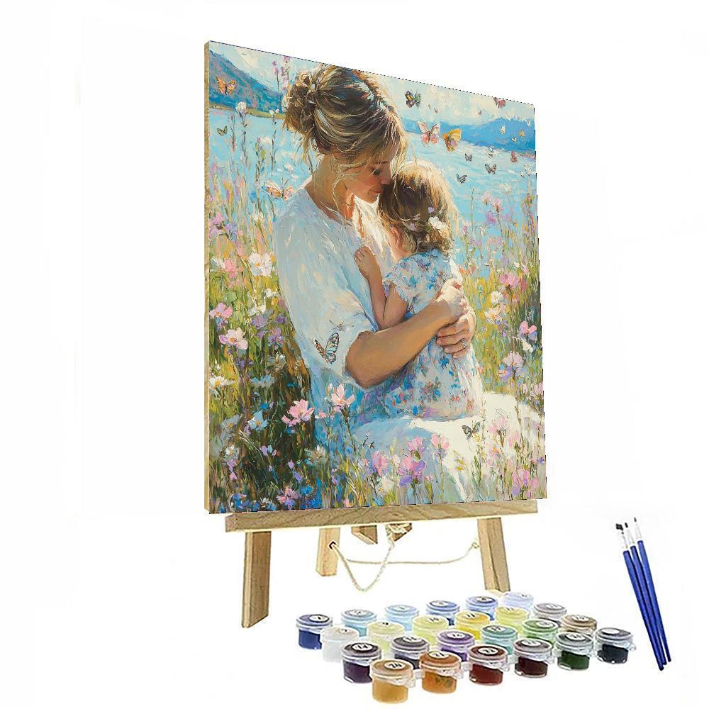 A Warm Embrace Painting By Numbers Kit