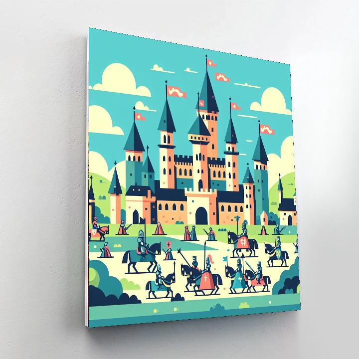 Medieval Kingdom Tales Paint By Number