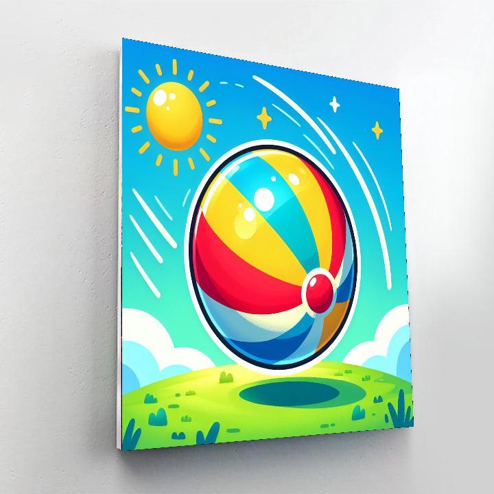 Bouncy Ball Painting By Numbers Kit