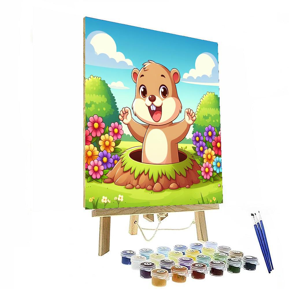 Gentle Gopher Numbered Painting Kits
