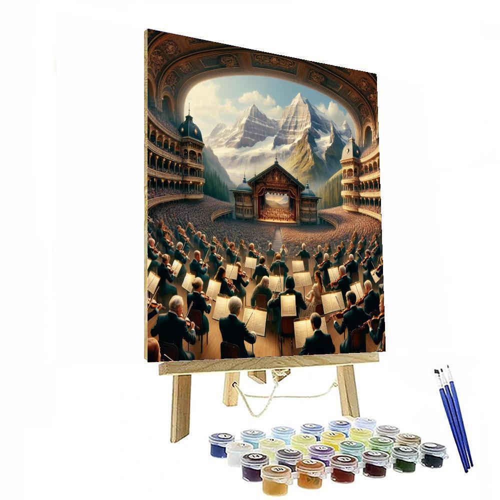 Luzern Festival - Lucerne Number Painting