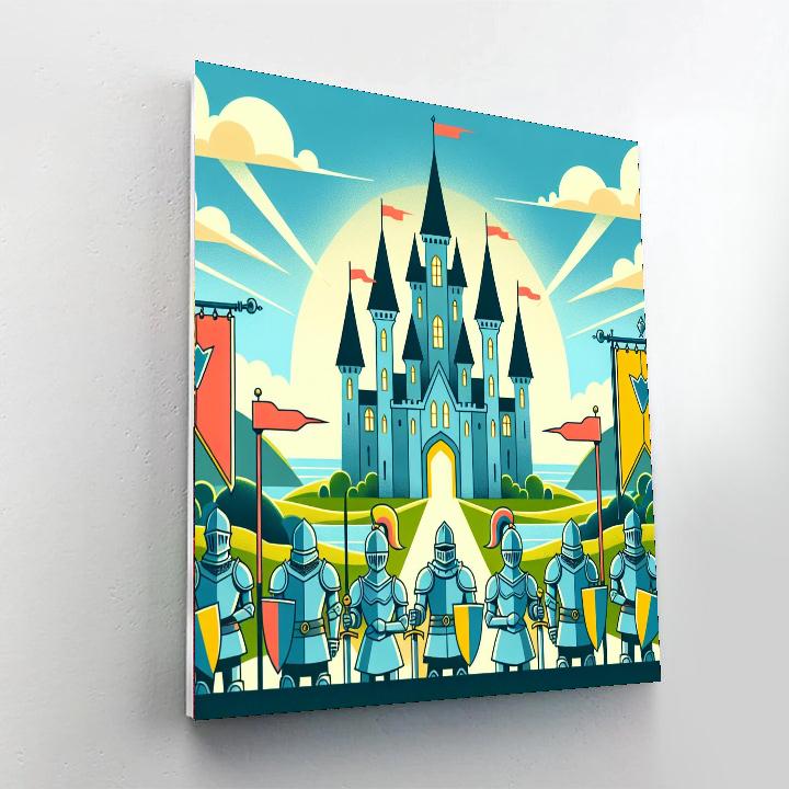 Kingdom Of Knights Numbered Painting Kits