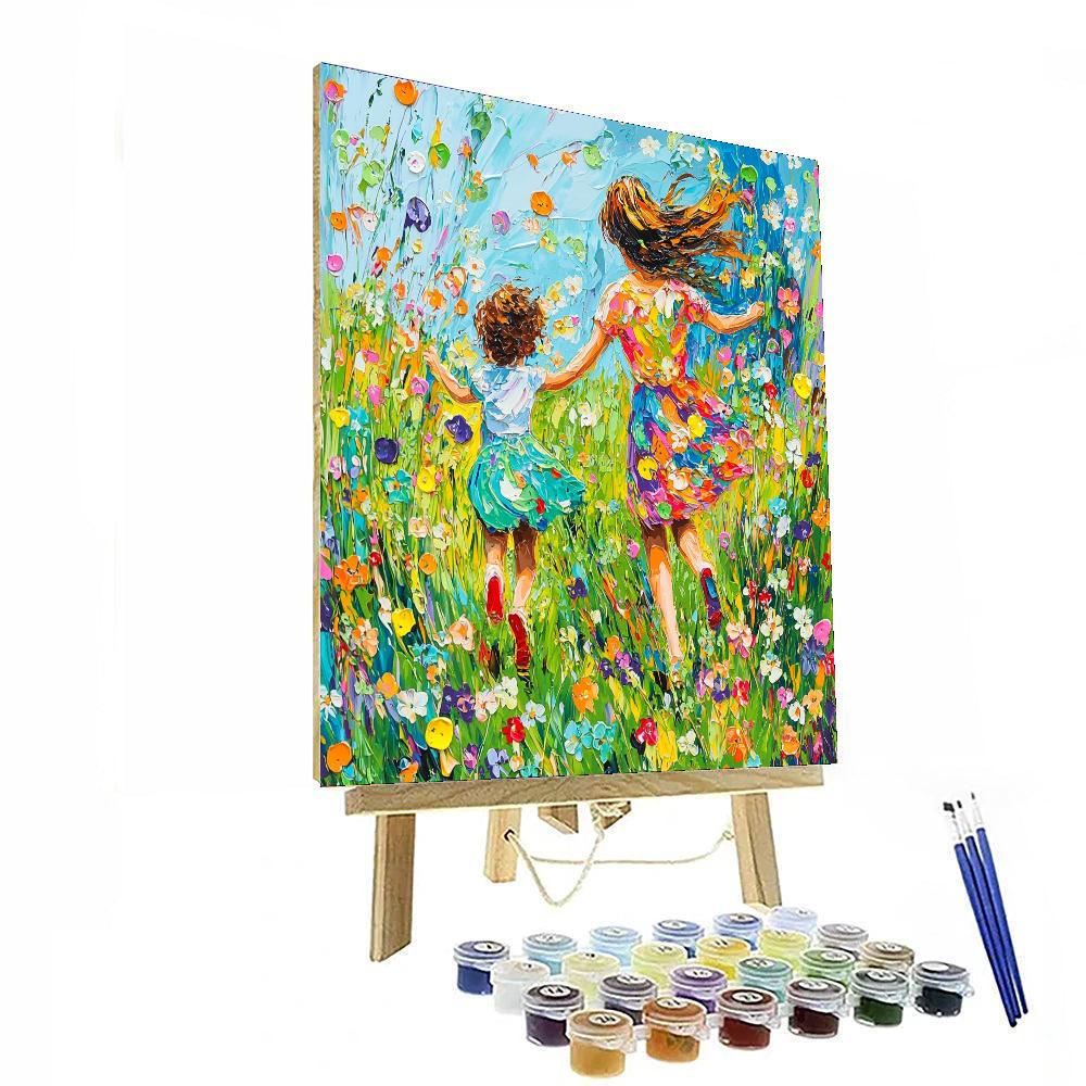 Laughter In Bloom Paint By Numbers Kits
