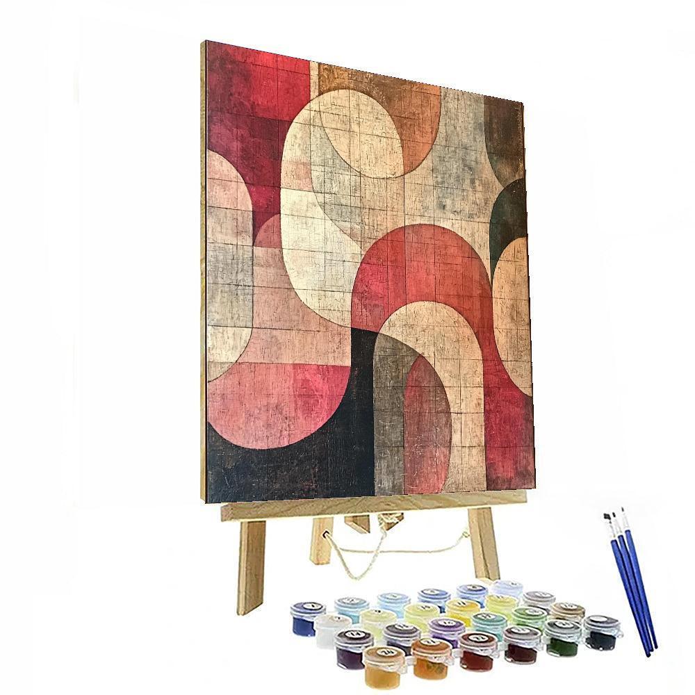 Paul Klee Inspired Symphony Of Subtlety  Paint By Numbers Art