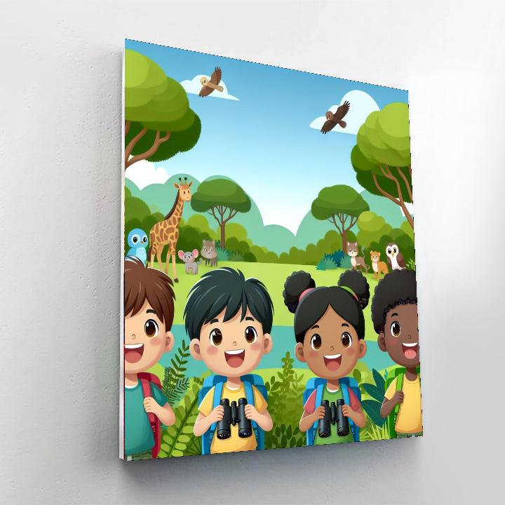 Daring Explorers Paint By Numbers Art